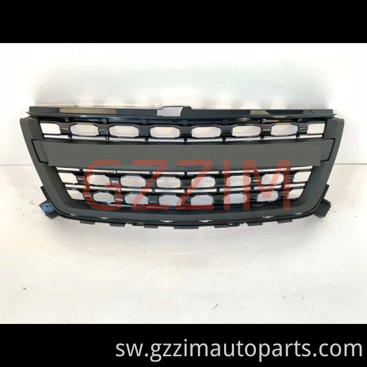 Sehemu za gari grille abs plastiki ya mbele ya grille ya Chevrolet Colorado 2018